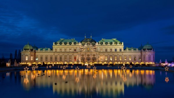 Palace Belvedere Дворец Бельведер UHD Обои 8К