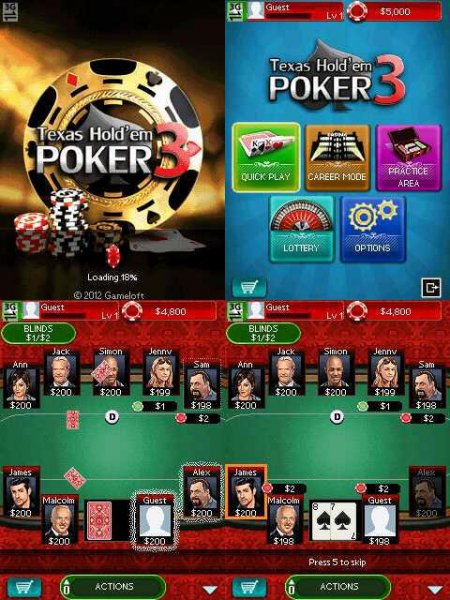 Texas Holdem Poker 3 Nokia 6131