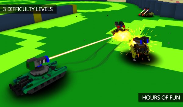 Blocky War Machines v1. 00 [Мод много денег]