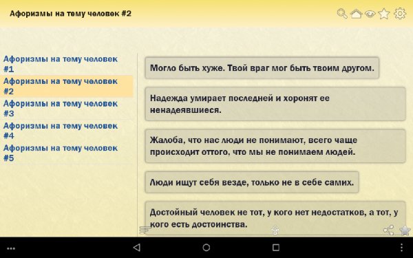 Афоризмы и цитаты 1. 0