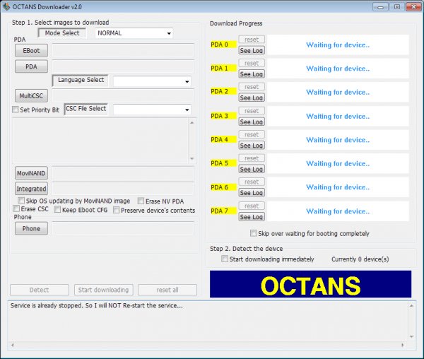 OCTANS Downloader v2. 0