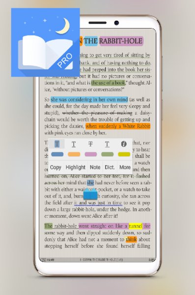 Moon+ Reader Pro-v5. 0. 3 build 500303-Mod