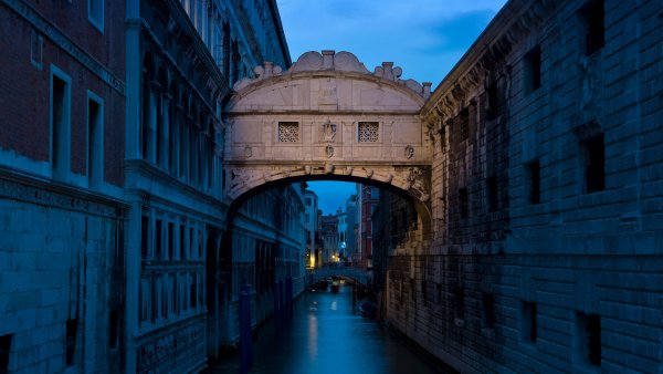 Мост Вздохов Венеция Bridge of Sighs UHD обои 4К