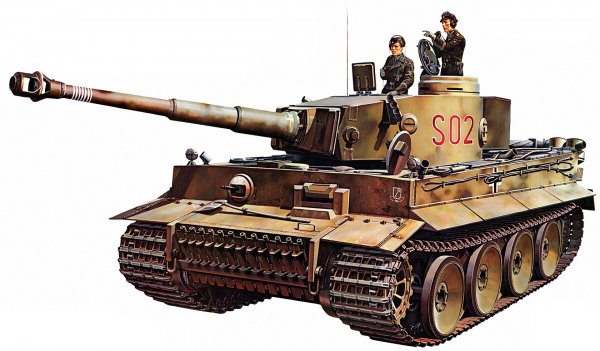 German Panzerkampfwagen IV Tiger I (Sd. Kfz. 181) Au