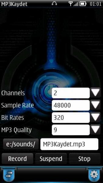 Mp3 Kaydet Recorder 1. 00 Symbian 3 EN