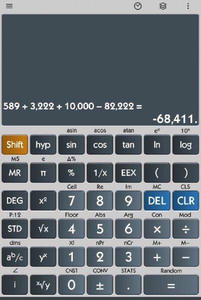 CalcTastic Plus (Научный калькулятор) 5. 5. 4
