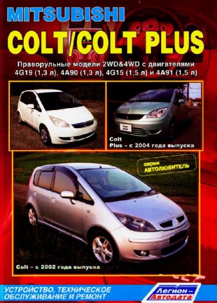 Mitsubishi COLT & COLT PLUS праворульные
