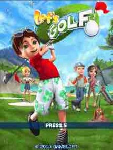 LETS GOLF Nokia 320x240 E71 E72 E62 E63