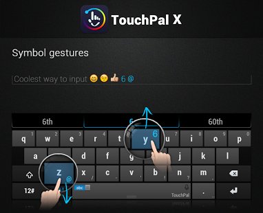 Touchpal-x 5. 4. 6. 5