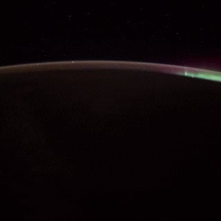 Вид земли со спутника