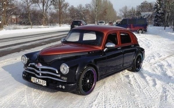 ГАЗ M-20 Победа с мотором 4. 4л. от BMW