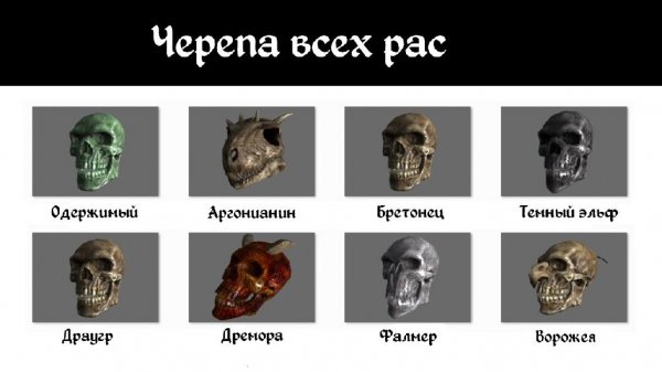 All Races Drop Skulls