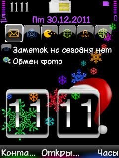 Nabor chasov na rab. stol
