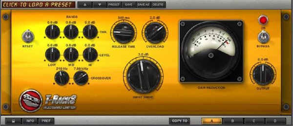 T-RackS. 3. Singles. Classic. Multiband. Limi