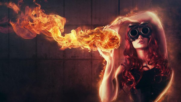 Fireball-babe