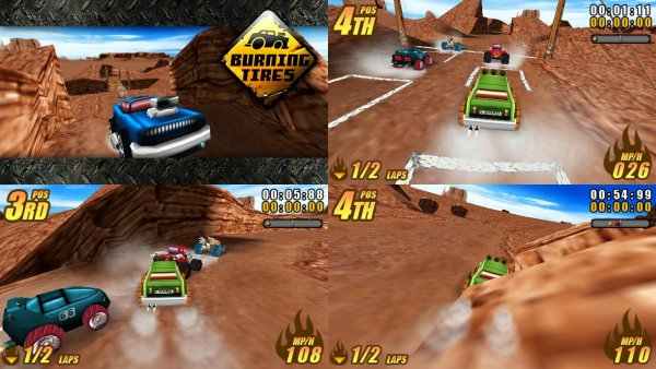 Burning Tires 3d S3-Belle