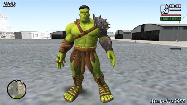 Hulk Planet from Marvel Heroes