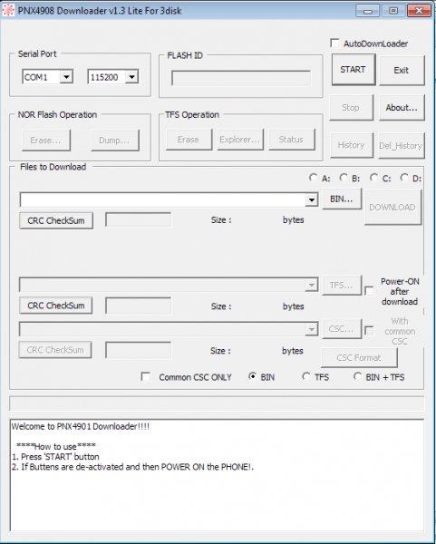 PNX4908 Downloader v1. 3 For 3disk