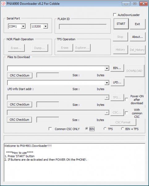 PNX4900 Downloader v0. 2 For Cobble