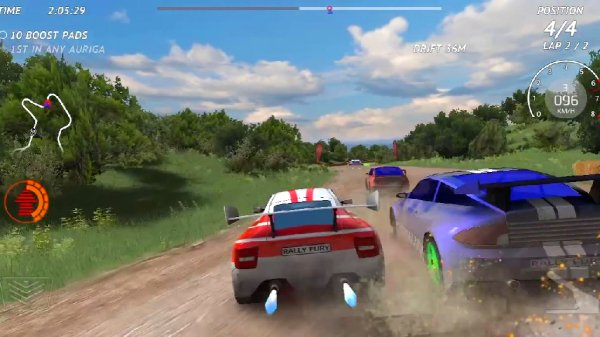 Rally Fury v1. 68 mod