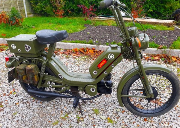 JAWA MILITARY MOPED (1989г. )