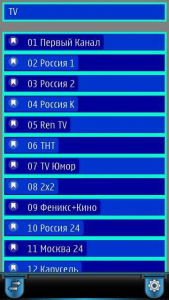 Online TV Vidget Mod Symbian 1 3 RU