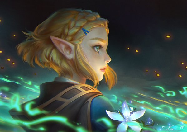 Виктория Гавриленко (viccolatte) - Zelda. Portrait 2