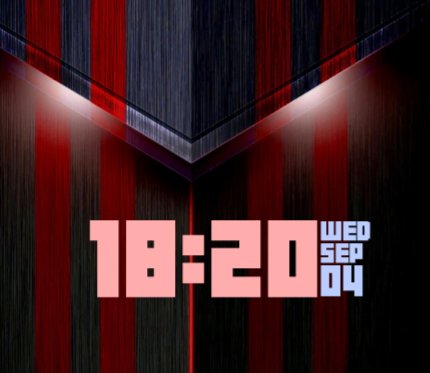 HUDclock-3. 1