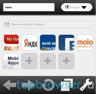 Opera Mini Next v7. 0 240x400(320) RUS-sp