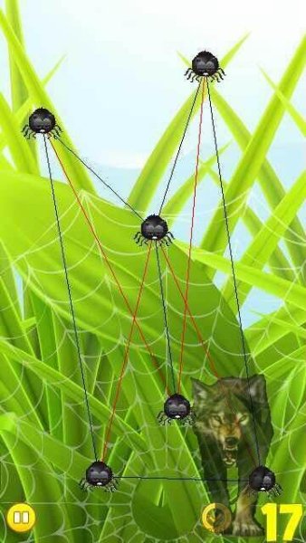 Frisky spiders