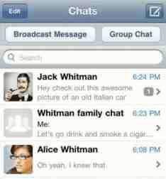 WhatsApp Messenger v. 2. 8. 25
