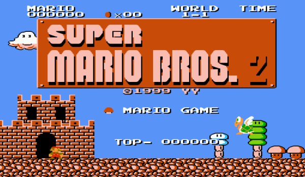 Super Mario Bros 2 V1. 06e B1 by YY (SMB1 Hack)