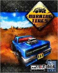 3D Burning Tires 240x320 se