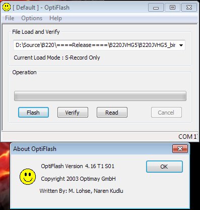 OptiFlash v4. 16 T1 (Sam B220)