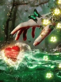 Love Heart GIF - Love Heart Green - Discover & Share GIFs