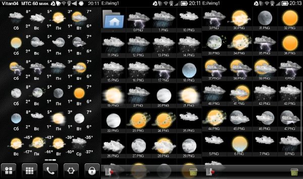 Mod Icons Weather WC v. 66 By Vitan04