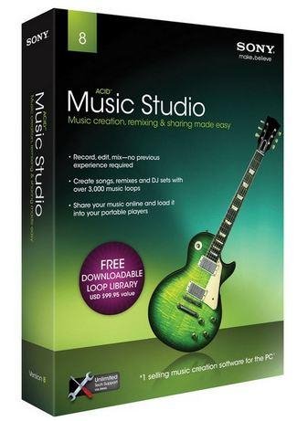 Sony ACID Pro 8. 0 Bulid 178. part01