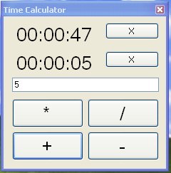 Setup Time Calculator v0. 1