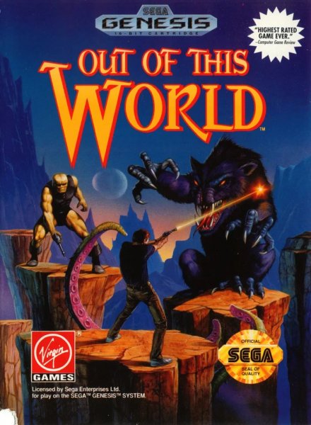 Another World (Rus) Sega MD. GEN
