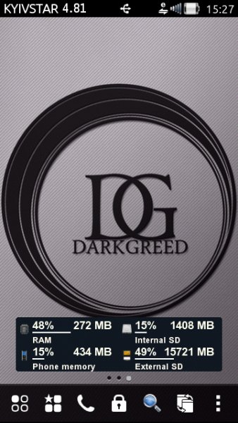 Dark Lines Memory Info by DarkGreed