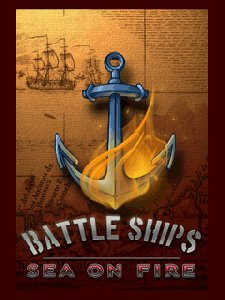 battleshipssea on fire