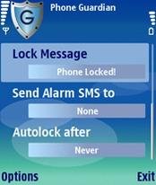 Phone Guardian 1. 00 для Symbian OS 9. 1