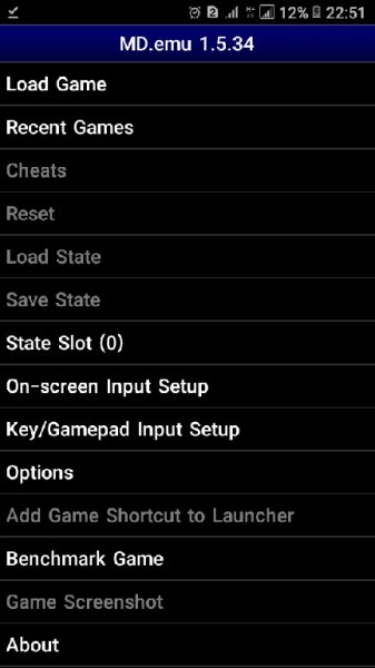 sega emulator andRoiD