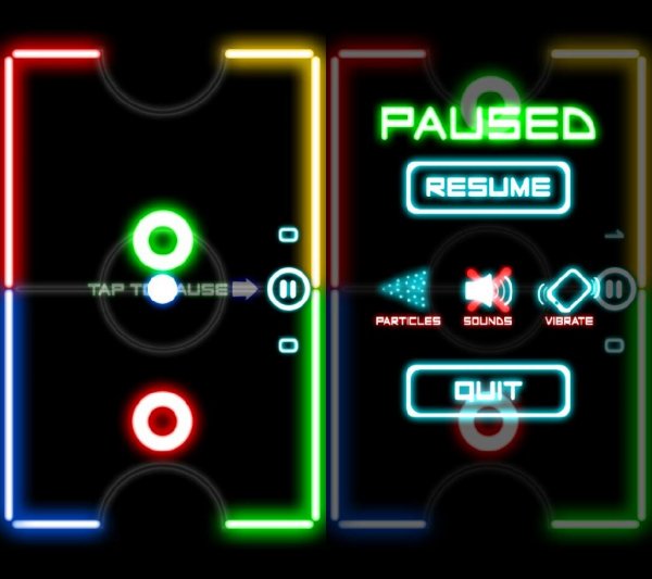Glow Hockey v1. 2. 17(17)no ads