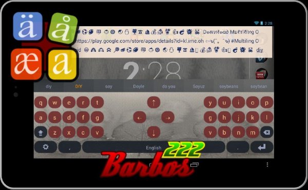 Multiling O Keyboard emoji - v. 0. 47