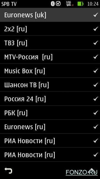 SРB ТV 2. 21 для смартфона