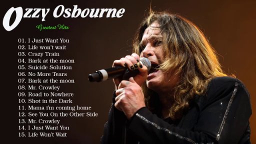 Ozzy Osbourne - Best Songs Greatest Hits 2021