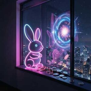 Nova Vox Turbo - Неоновый зайчик (Synthwave Radio Edit)