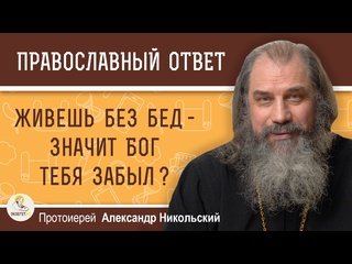 Протоиерей Александр Никольский - Живёшь без бед - значит Бог тебя забыл?