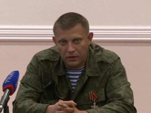 Глава ДНР Захарченко. . 14140611